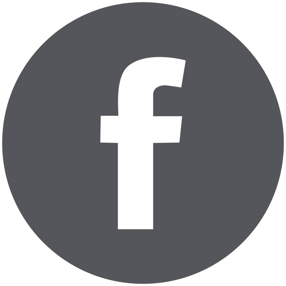 facebook - Cool Gray Social Media Icons