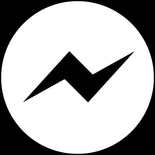 Messenger social media icon, 100 social media iconset