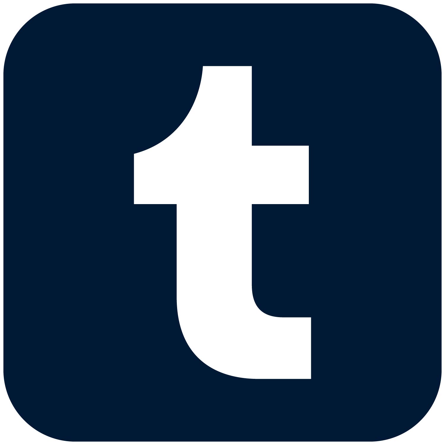 Tumblr Rounded Square Icon